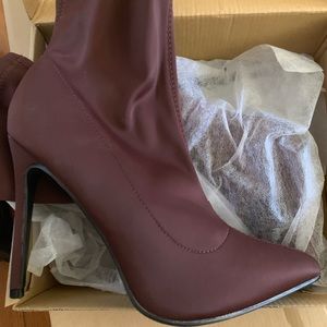 Brown Booties 7.5